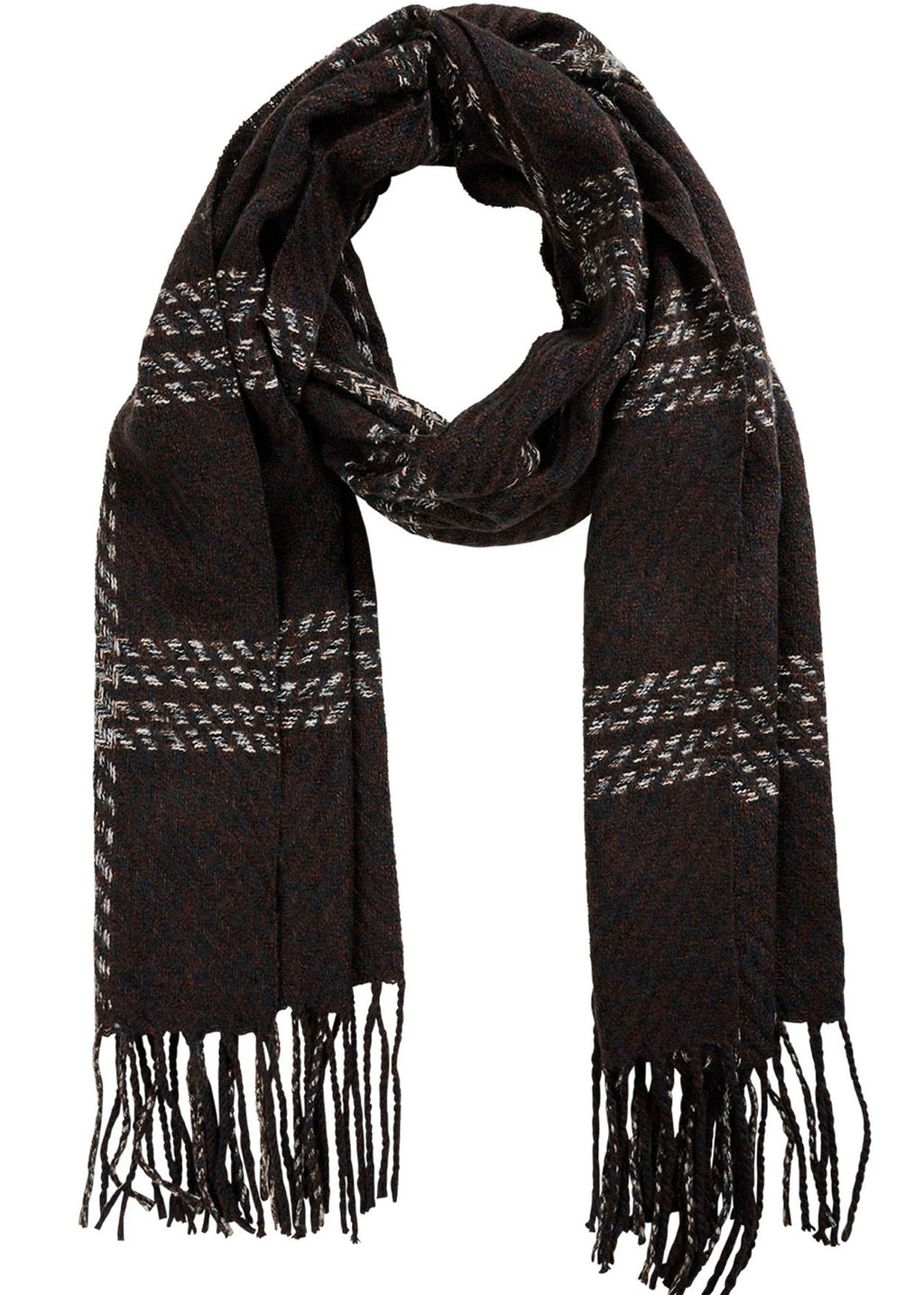 Lennon Scarf ~ Chocolate