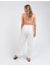 Elina Wide Leg Pant ~ Vintage White
