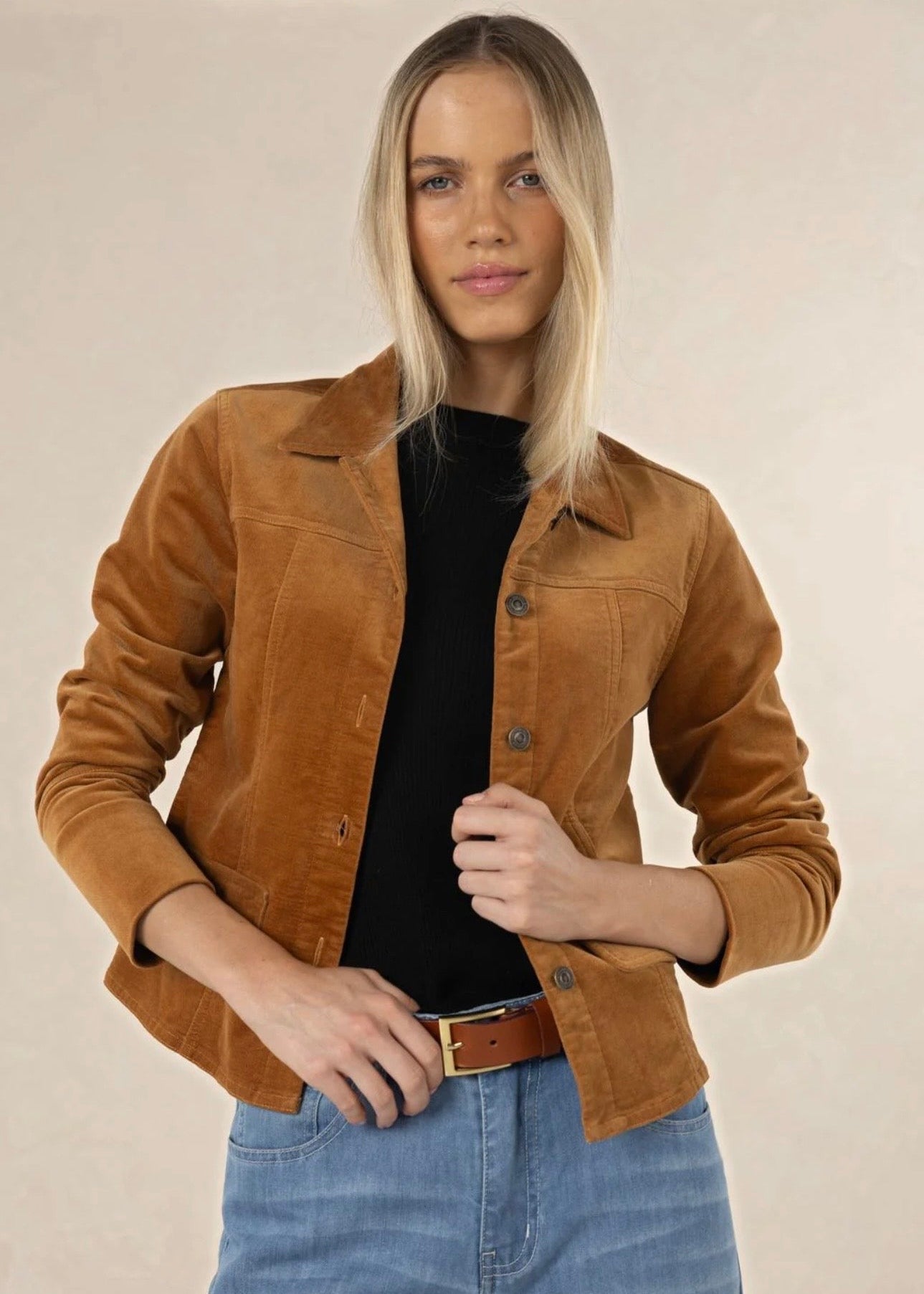Gabi Jacket ~ Camel