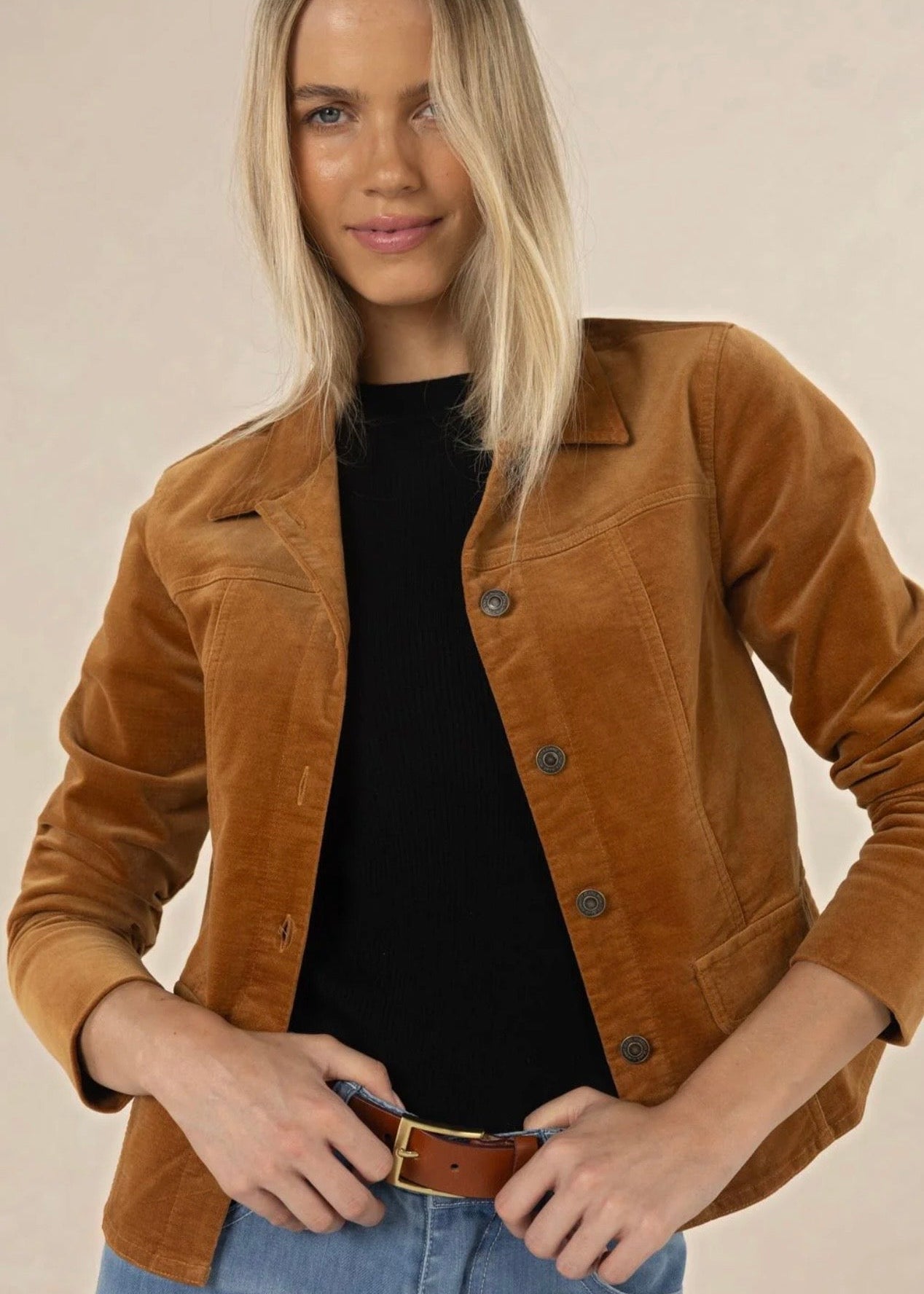 Gabi Jacket ~ Camel