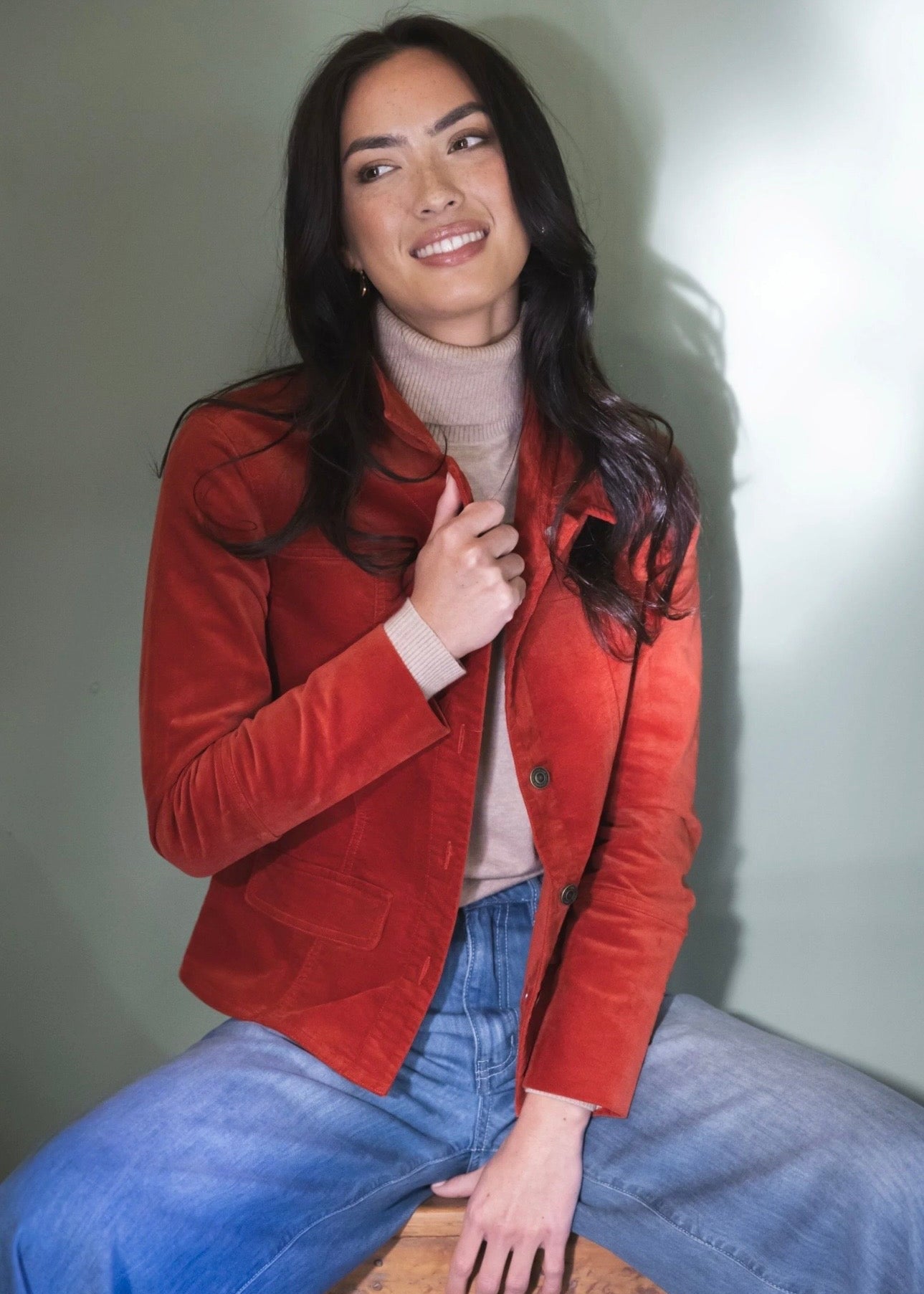 Gabi Jacket ~ Rust