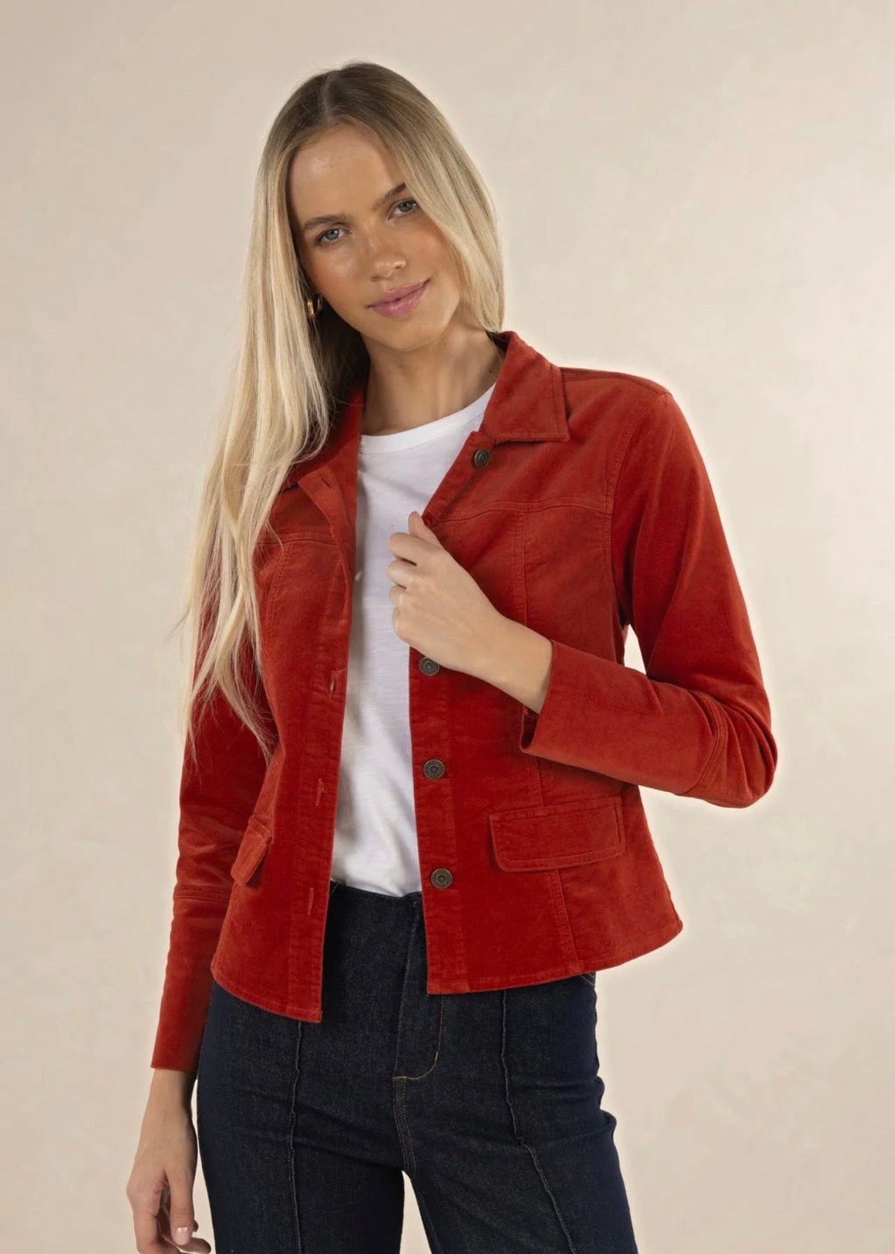 Gabi Jacket ~ Rust