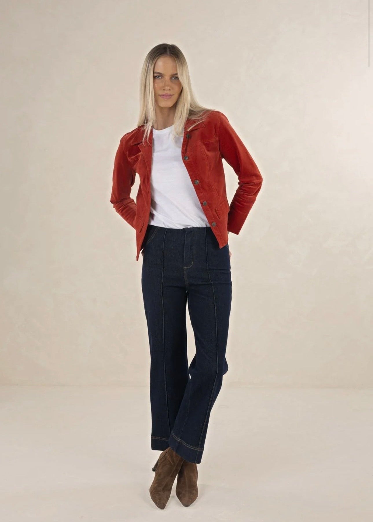 Gabi Jacket ~ Rust