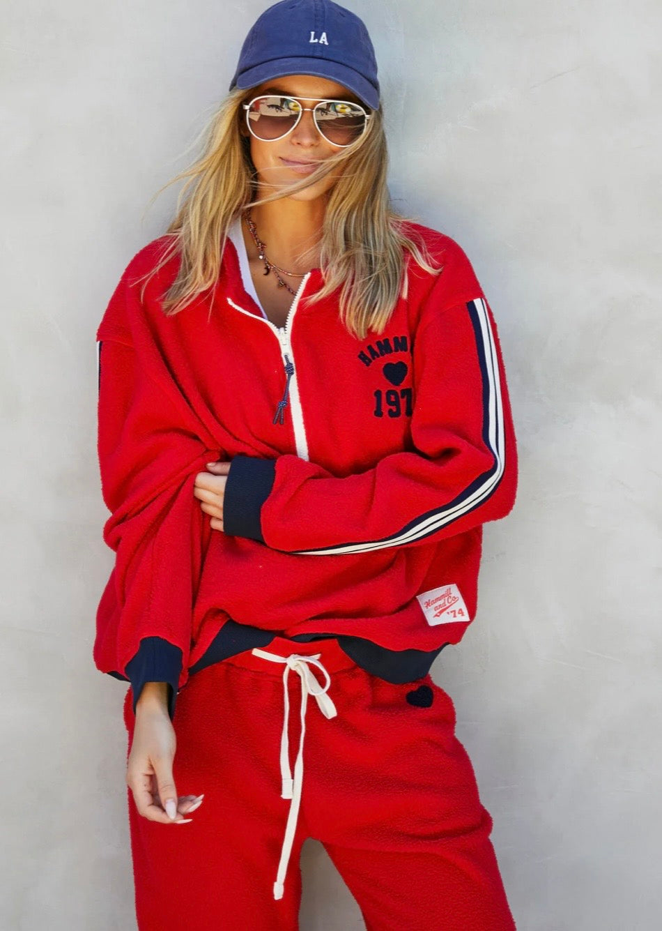 1974 Polar Sweat ~ Red