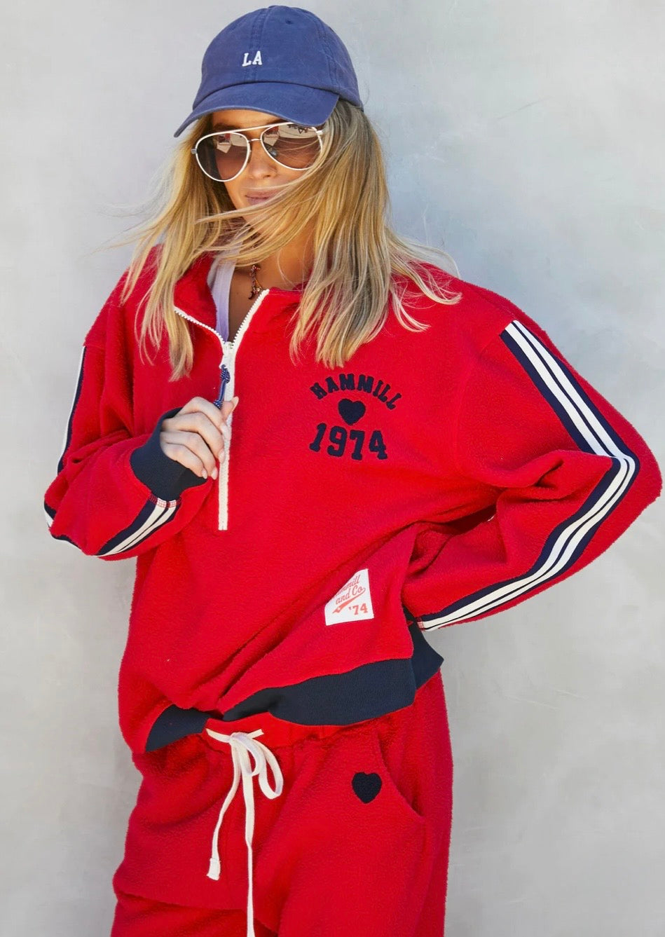 1974 Polar Sweat ~ Red