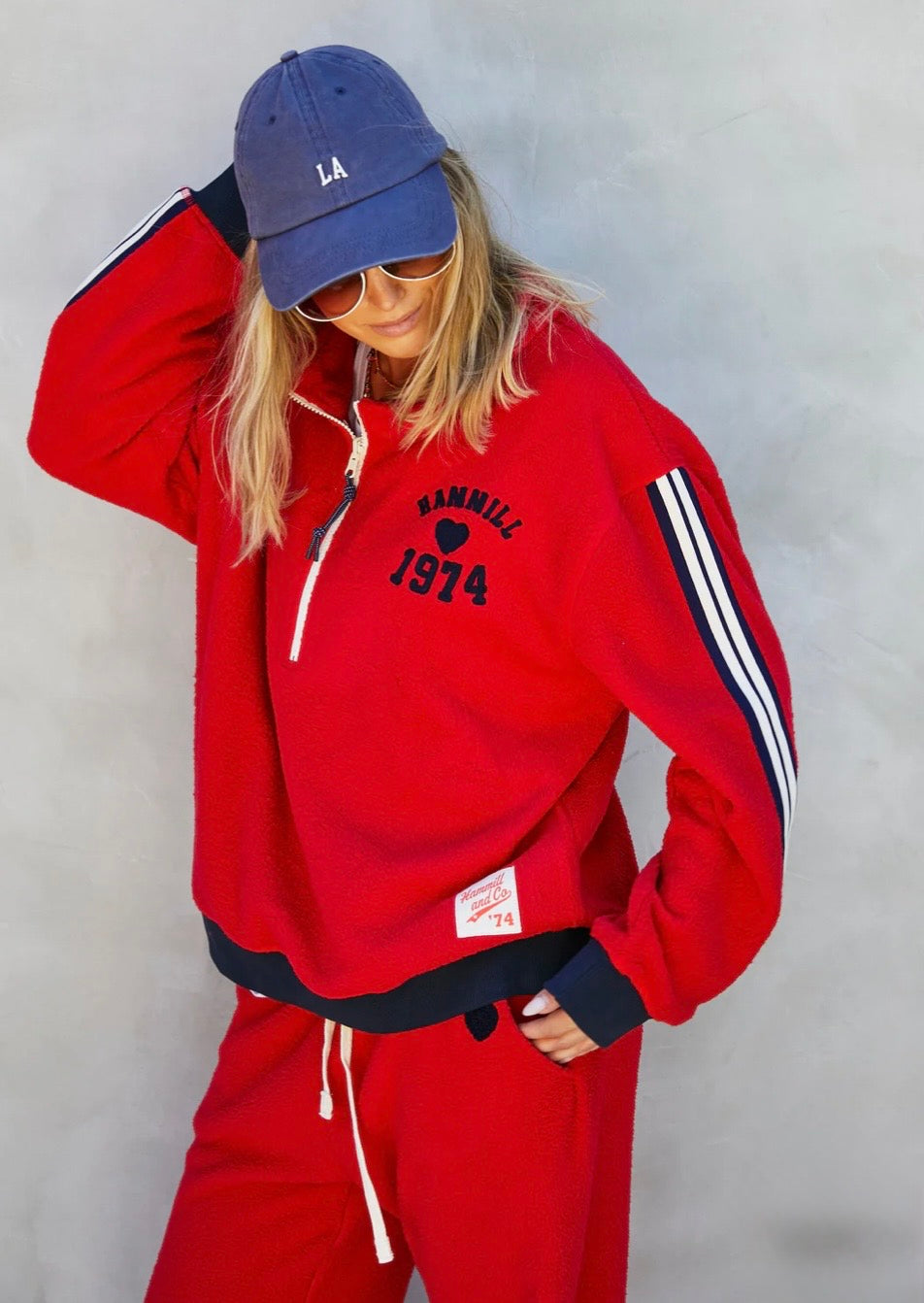 1974 Polar Sweat ~ Red