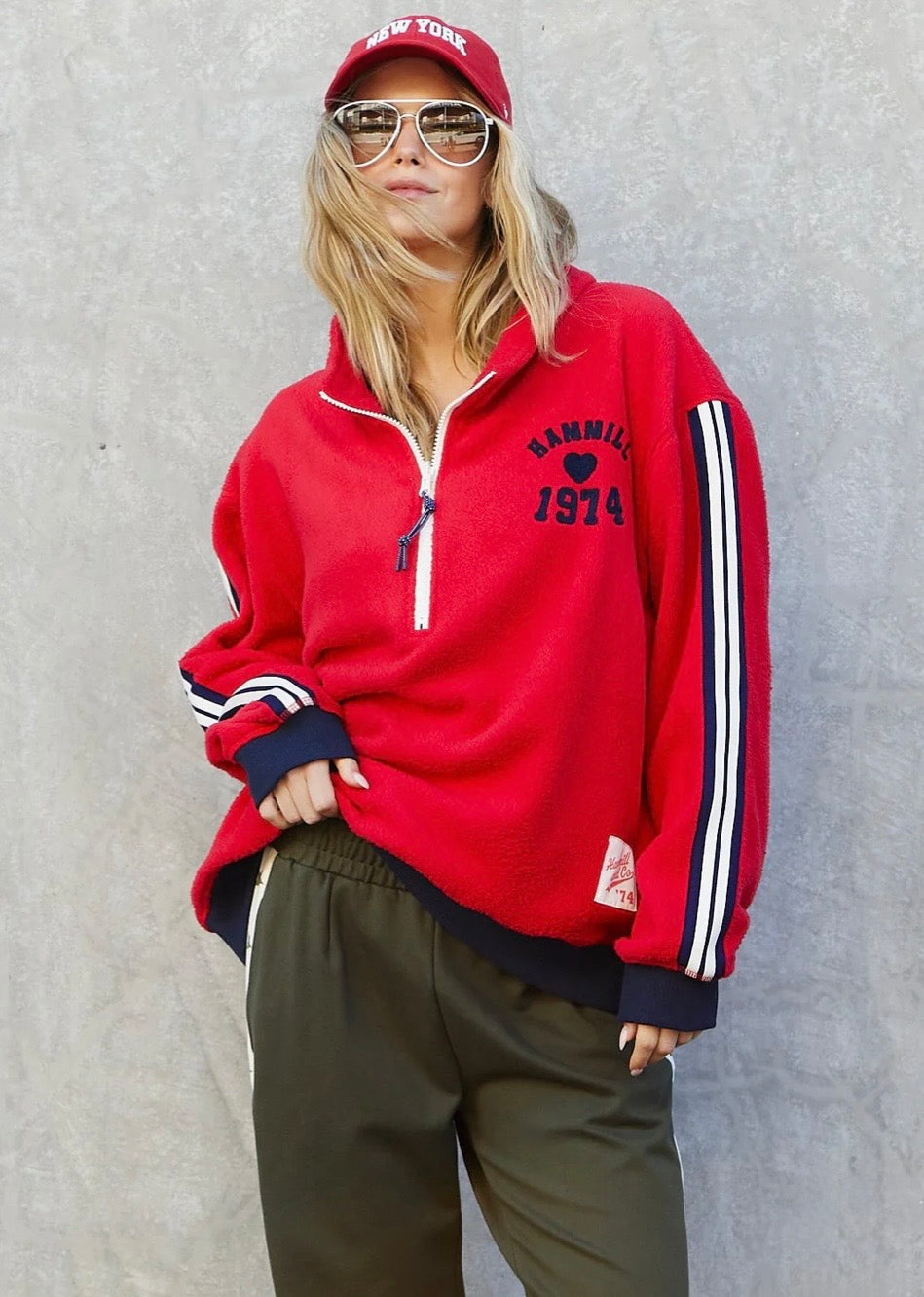 1974 Polar Sweat ~ Red