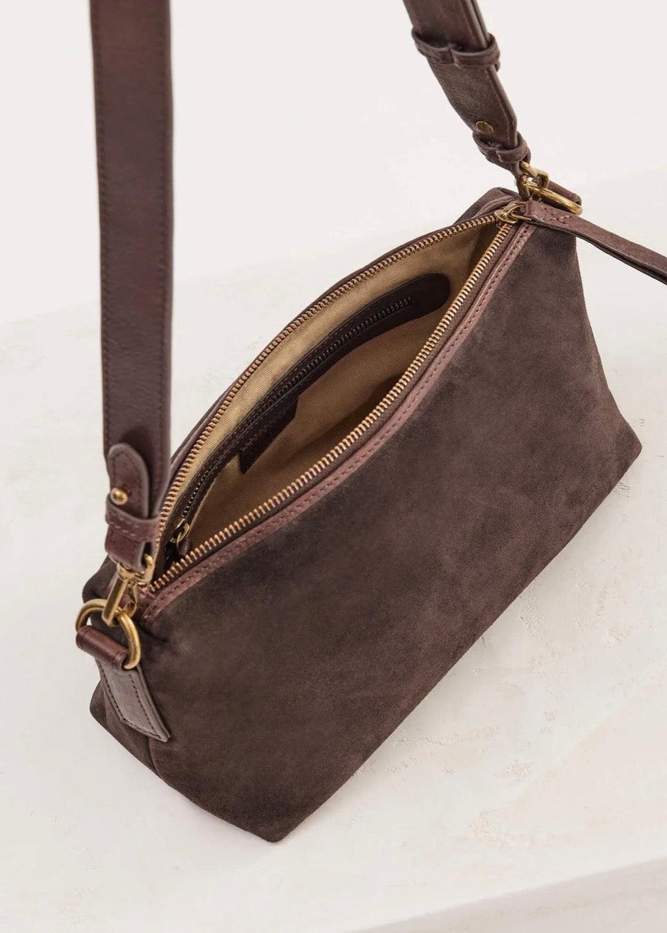 Suede Teddy ~ Chocolate