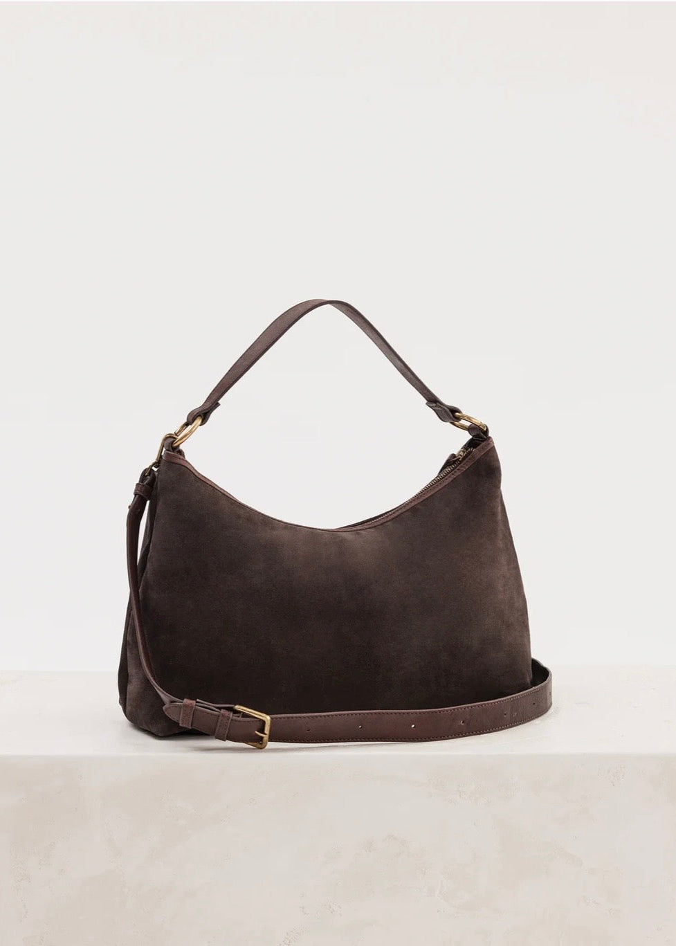 Suede Slouchy ~ Chocolate