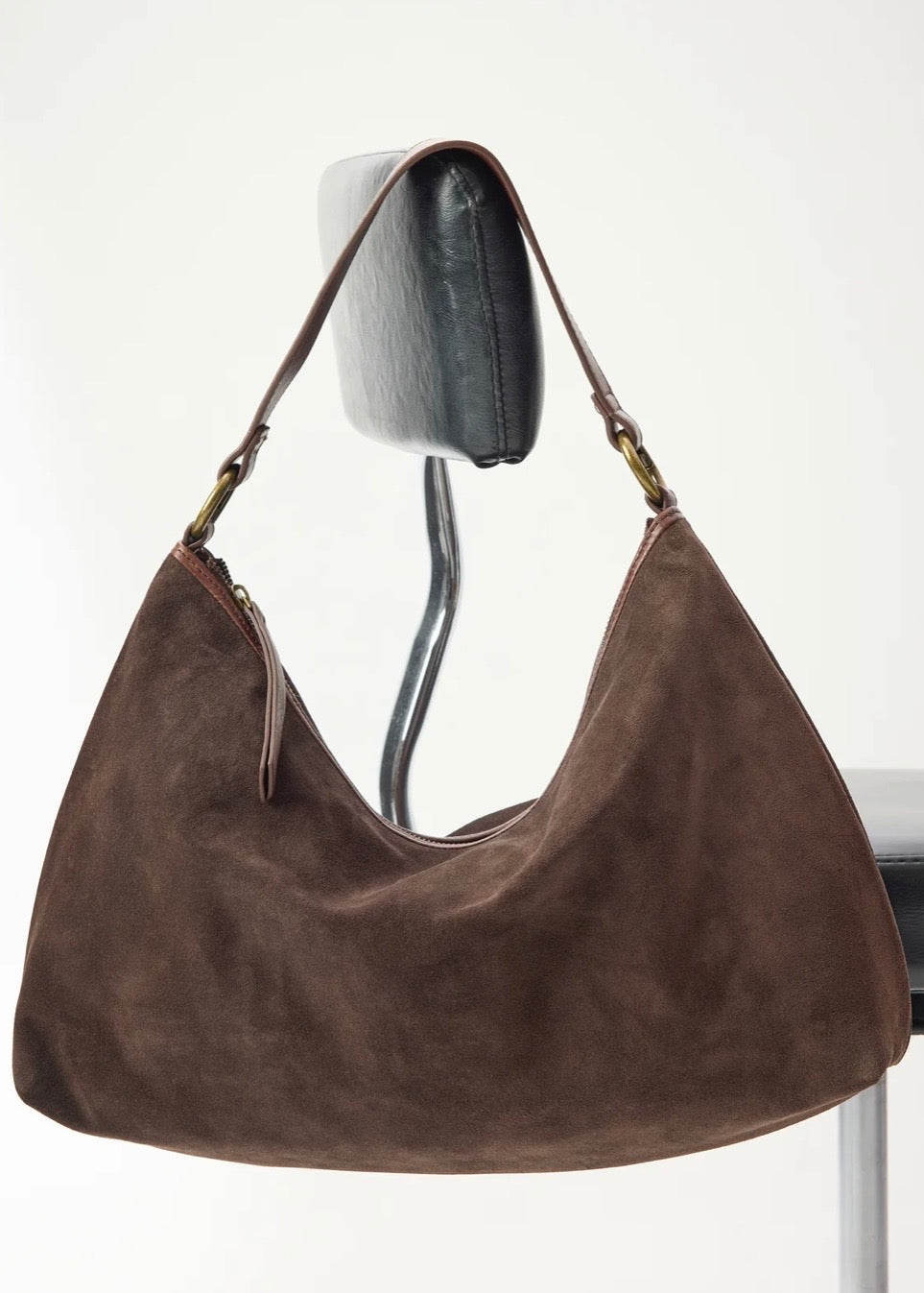Suede Slouchy ~ Chocolate