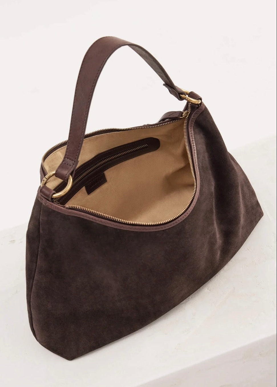 Suede Slouchy ~ Chocolate