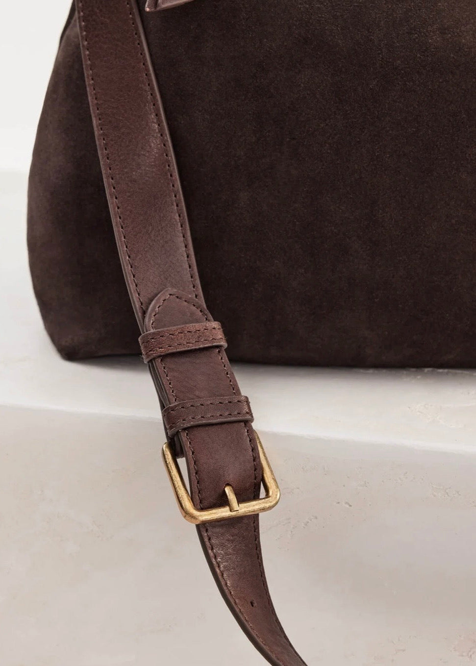 Suede Slouchy ~ Chocolate