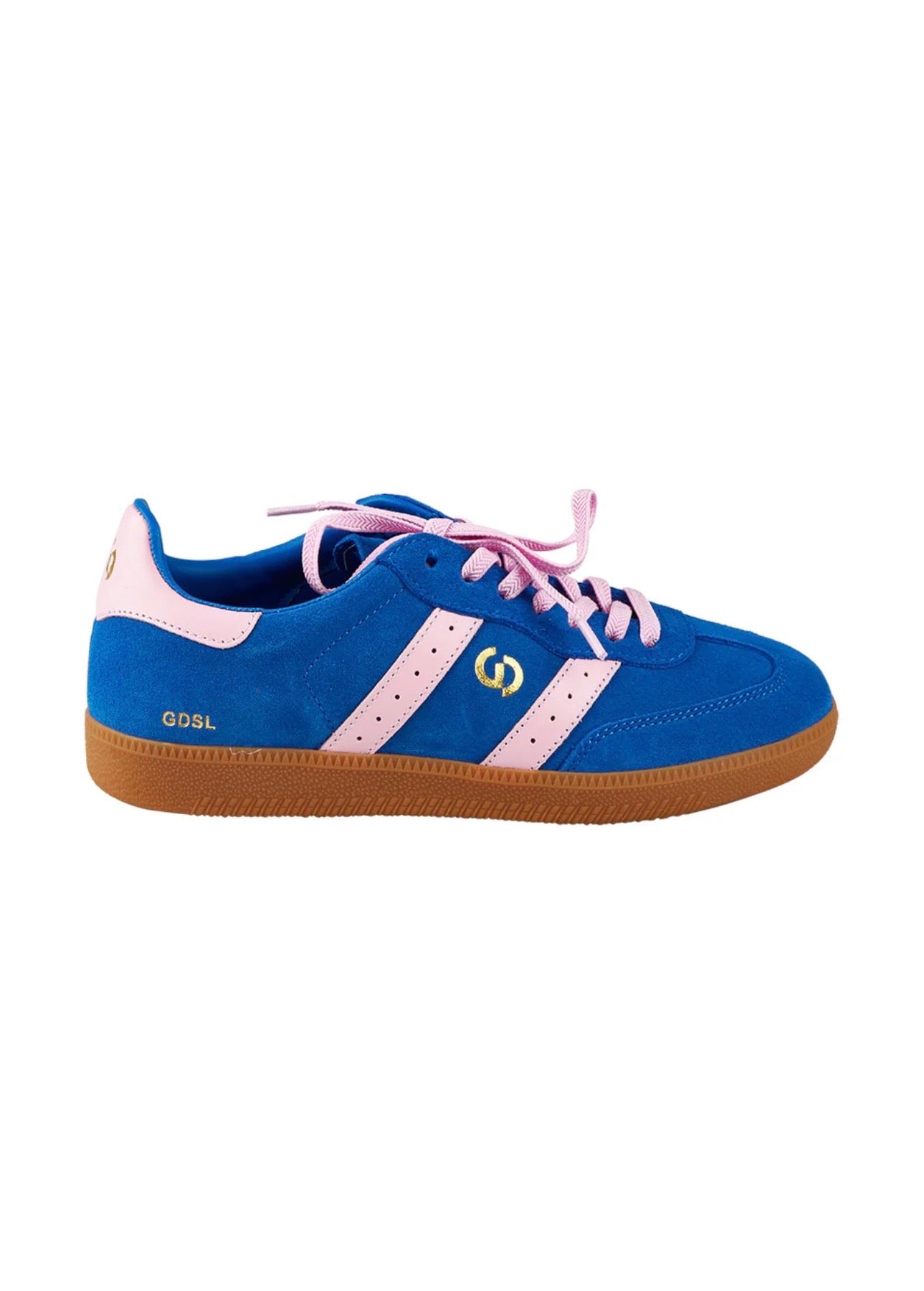 2001 Parallel Sneaker ~ Cobalt Blue/Pink Suede