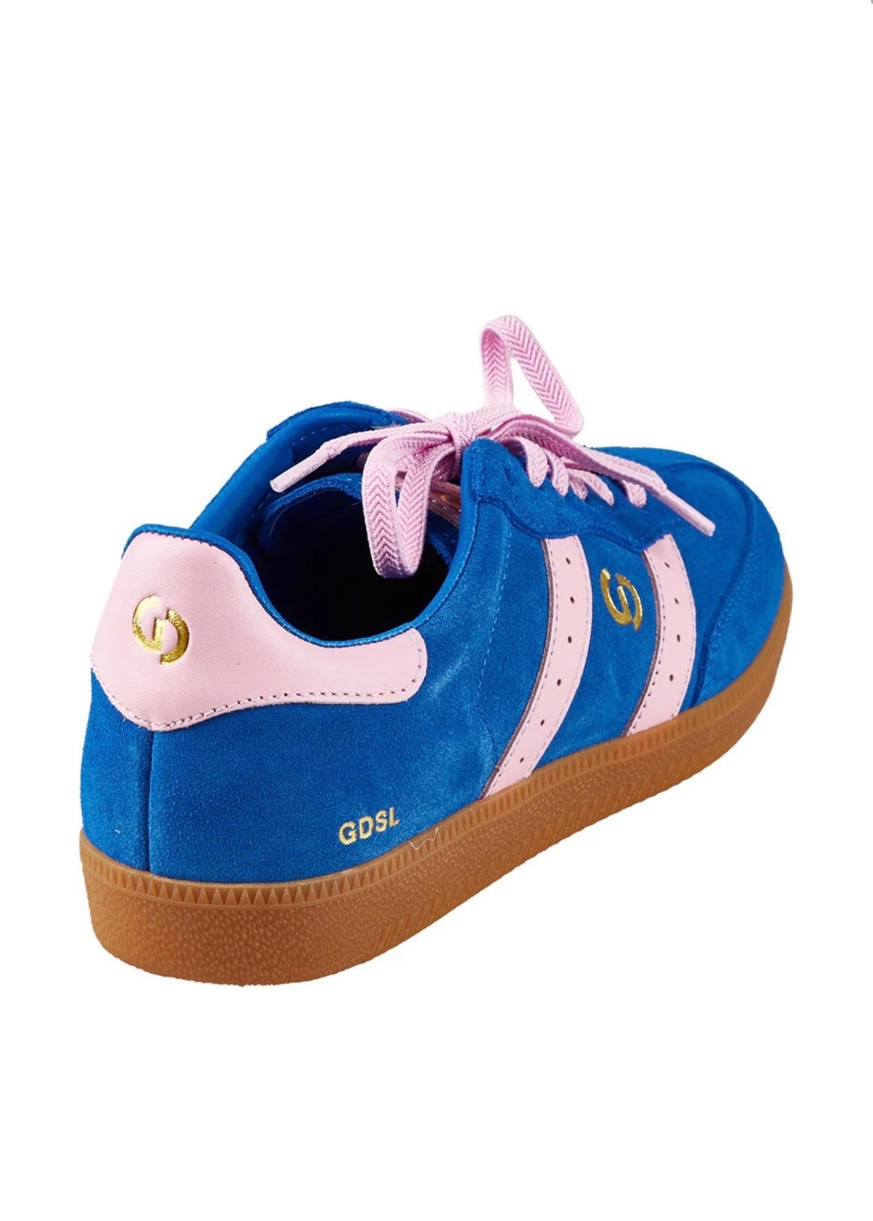 2001 Parallel Sneaker ~ Cobalt Blue/Pink Suede