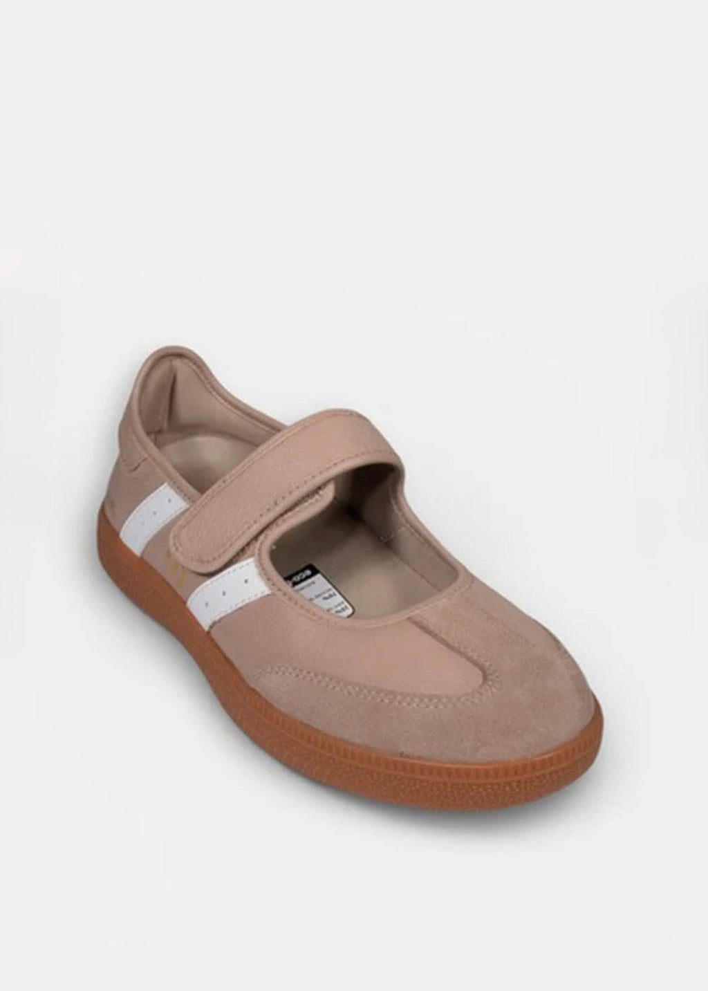 2001 Parlay Leather Suede Sneaker - Stucco/White
