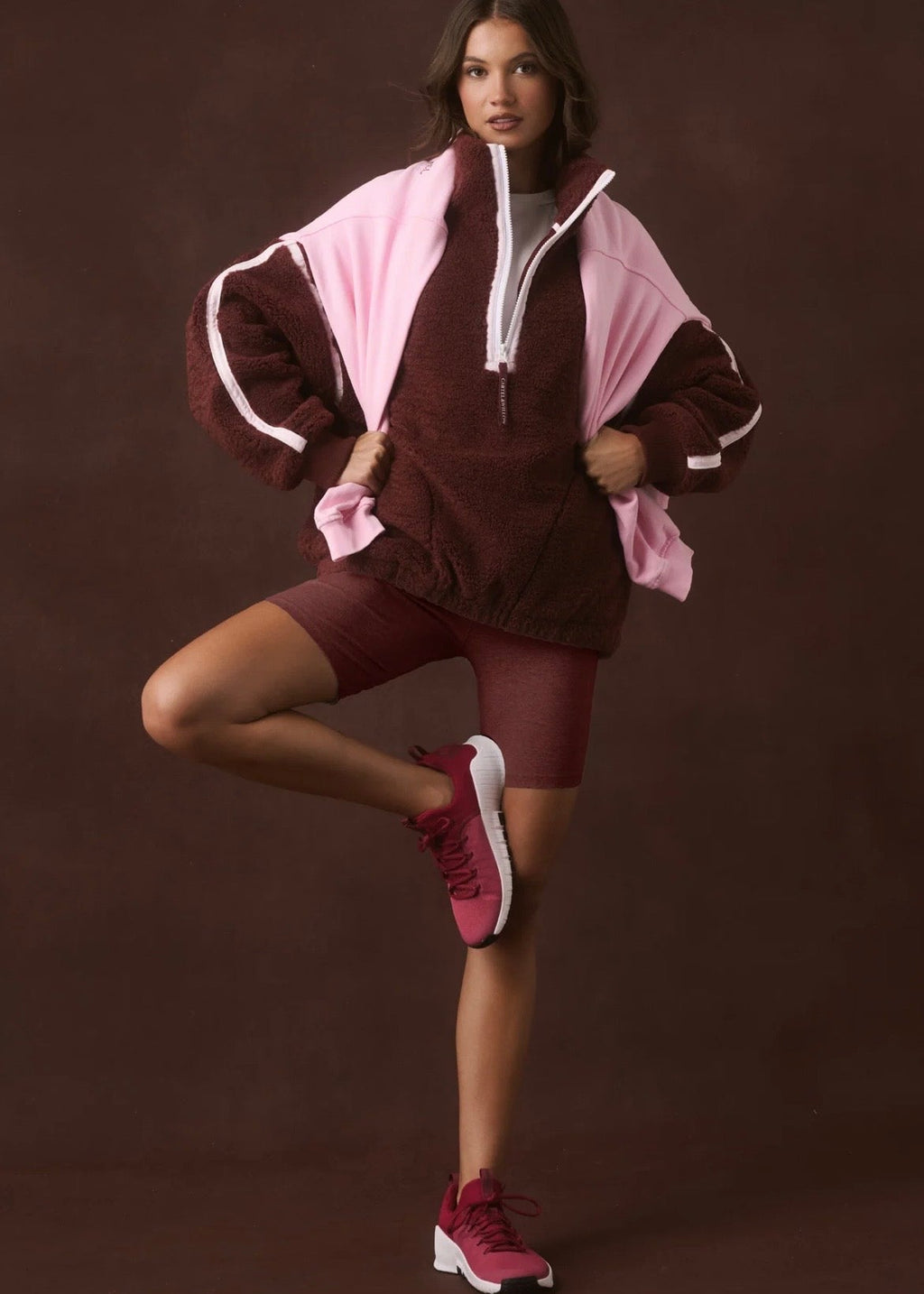 Margot Pullover ~ Mulberry
