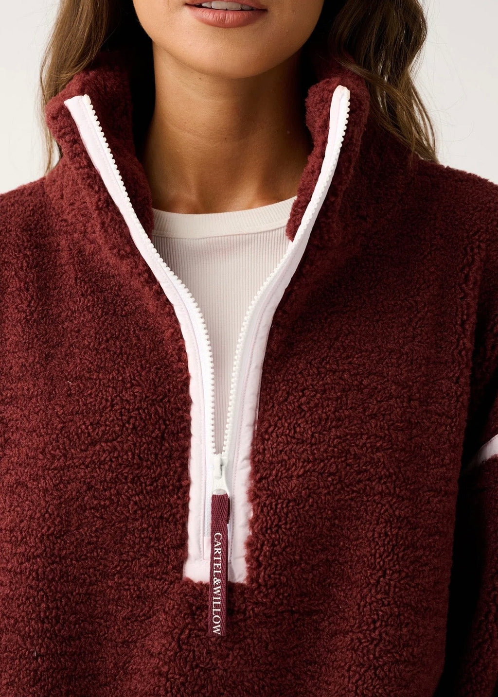 Margot Pullover ~ Mulberry