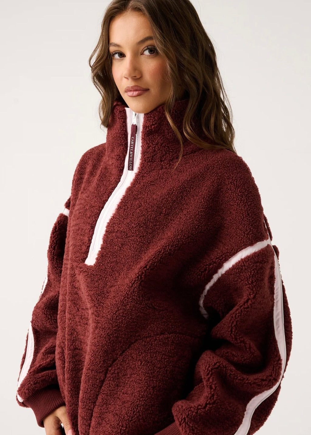 Margot Pullover ~ Mulberry