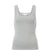 Contour Rib Square Neck Singlet ~ Grey Marle