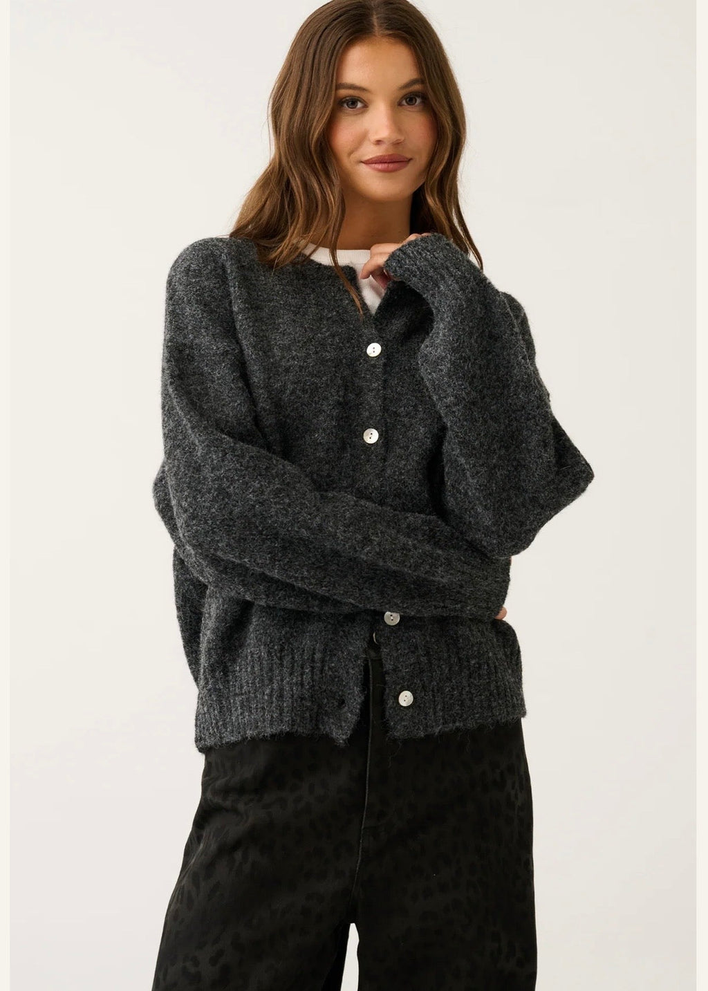Aurora Cardi ~ Charcoal