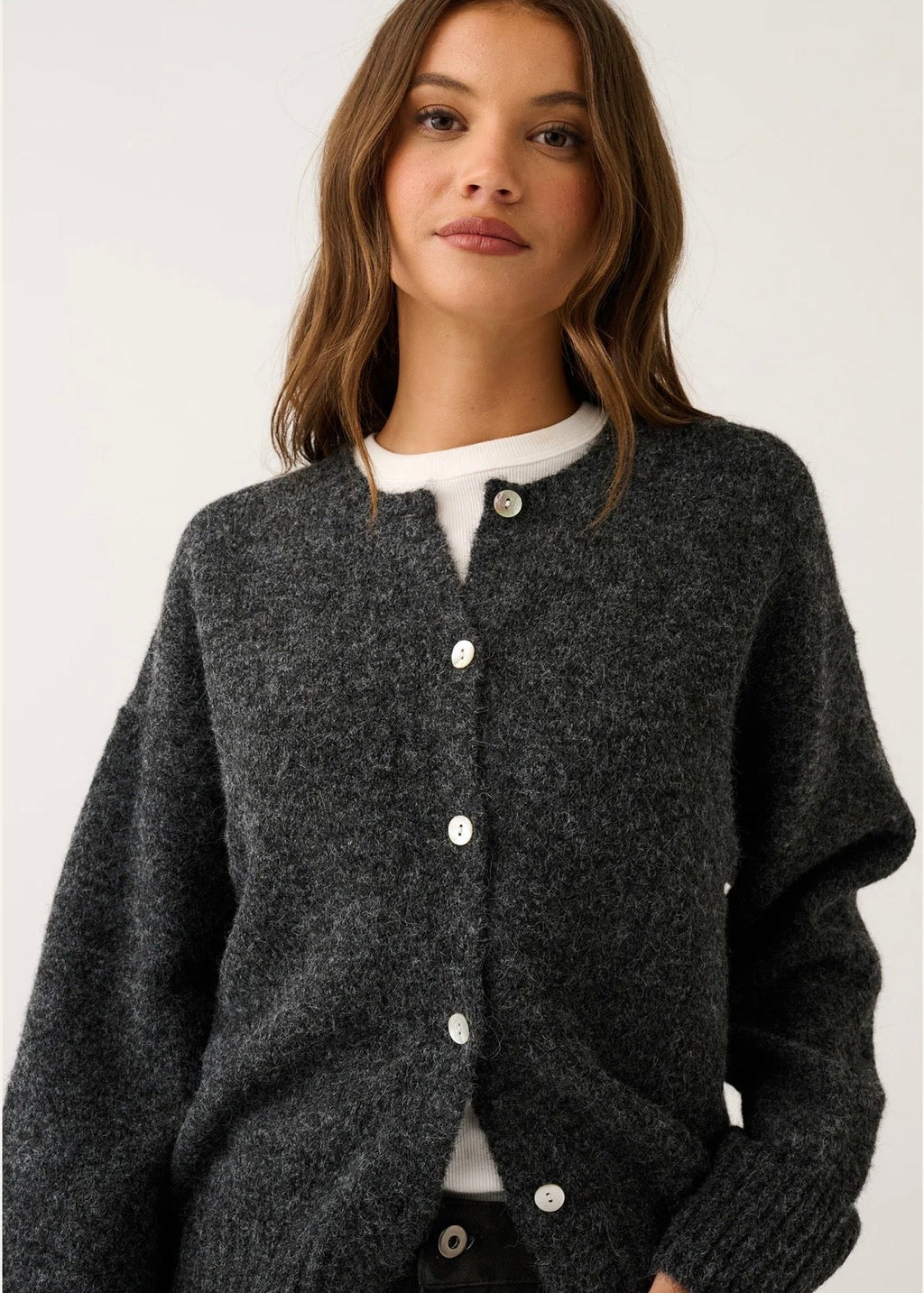 Aurora Cardi ~ Charcoal