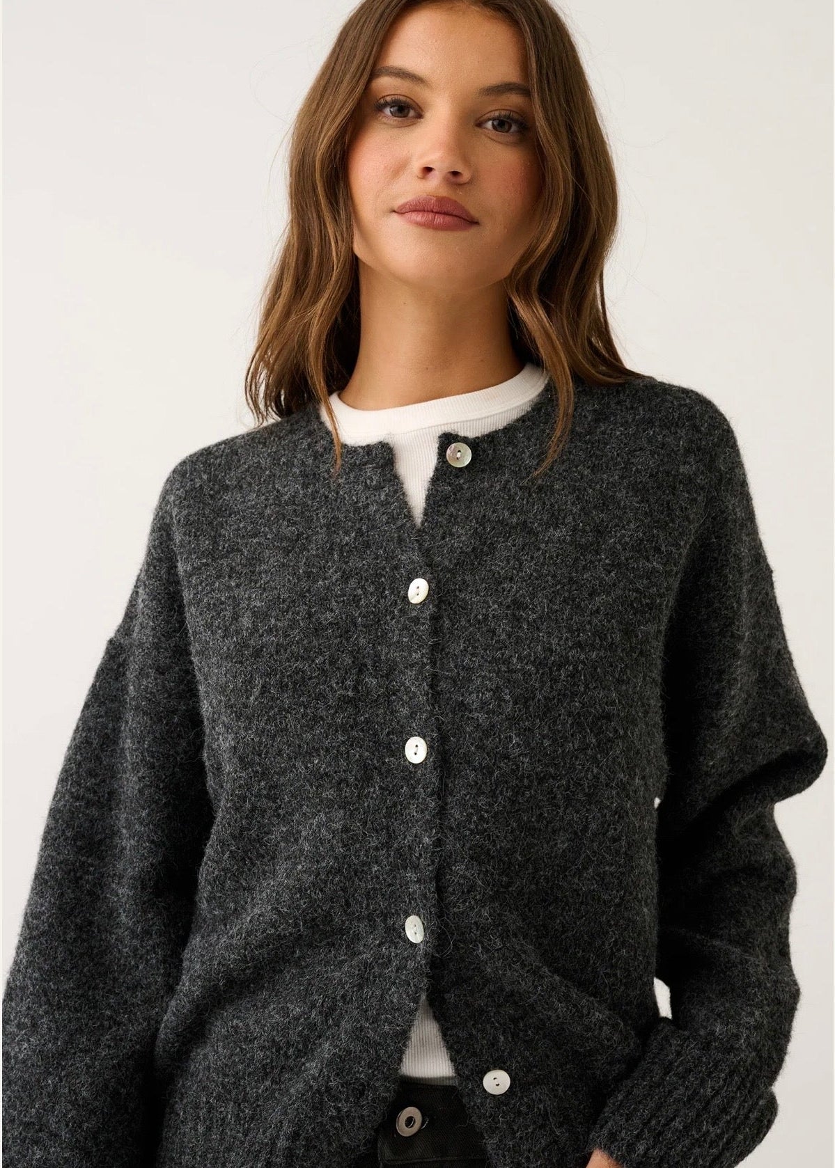 Aurora Cardi ~ Charcoal