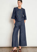 Plunge Jacket ~ Dark Denim