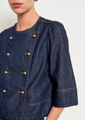 Plunge Jacket ~ Dark Denim