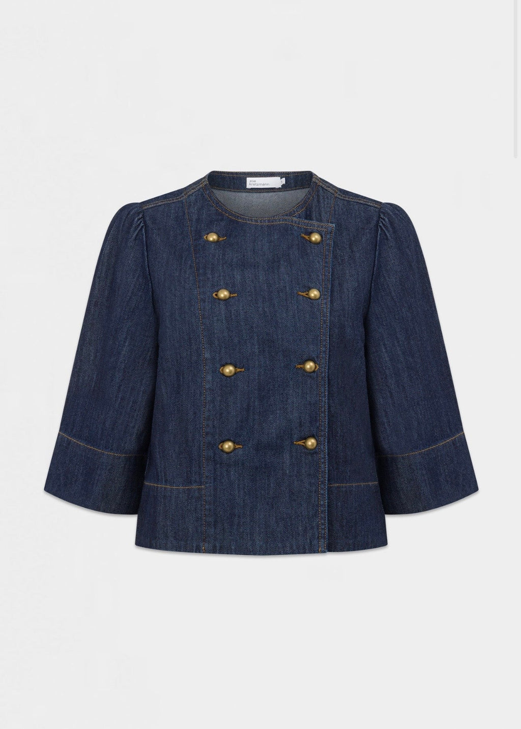 Plunge Jacket ~ Dark Denim