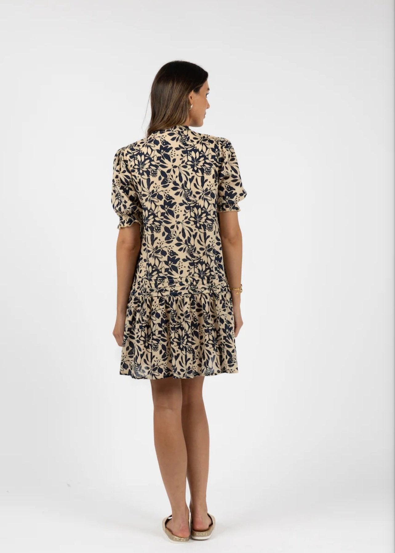 Eden Shift Dress ~ Navy