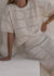Square Knit Boxy Tee ~ Ecru