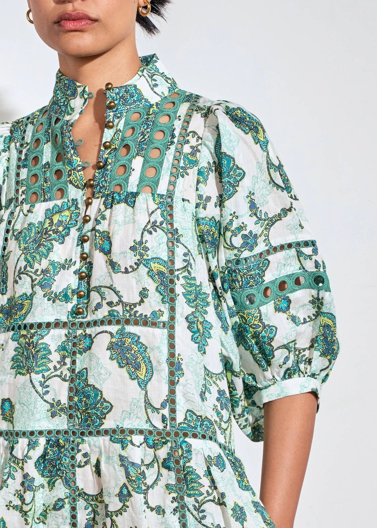 Capture Dress ~ Garden Paisley