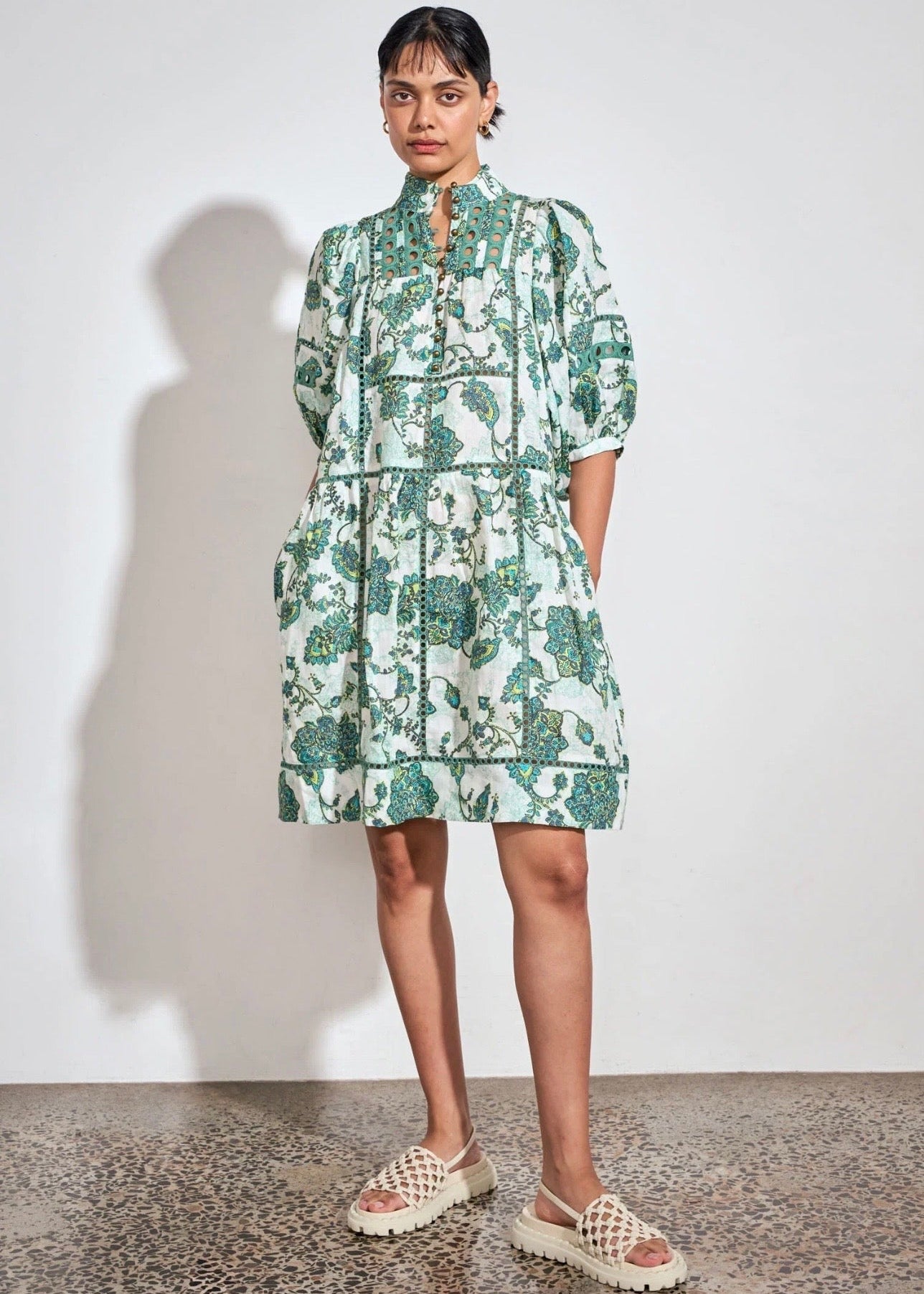 Capture Dress ~ Garden Paisley