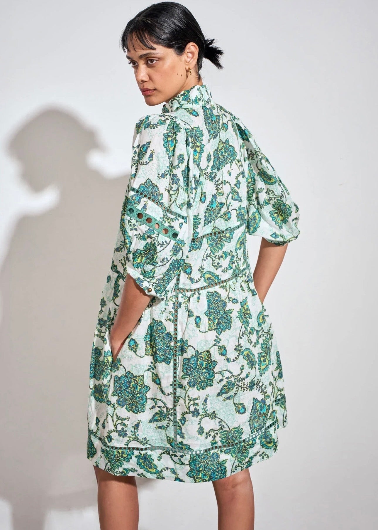 Capture Dress ~ Garden Paisley
