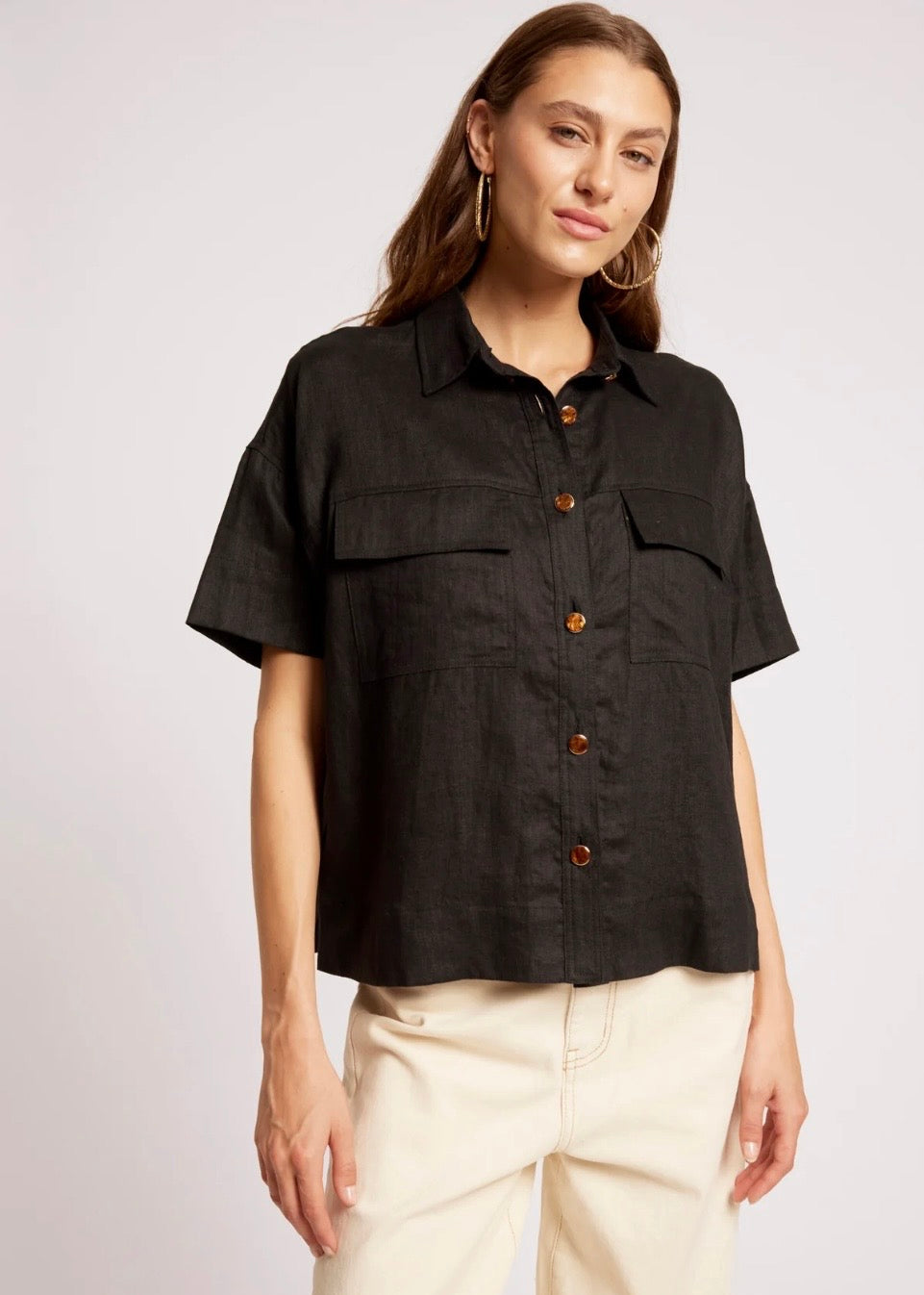 Maris Shirt ~ Black