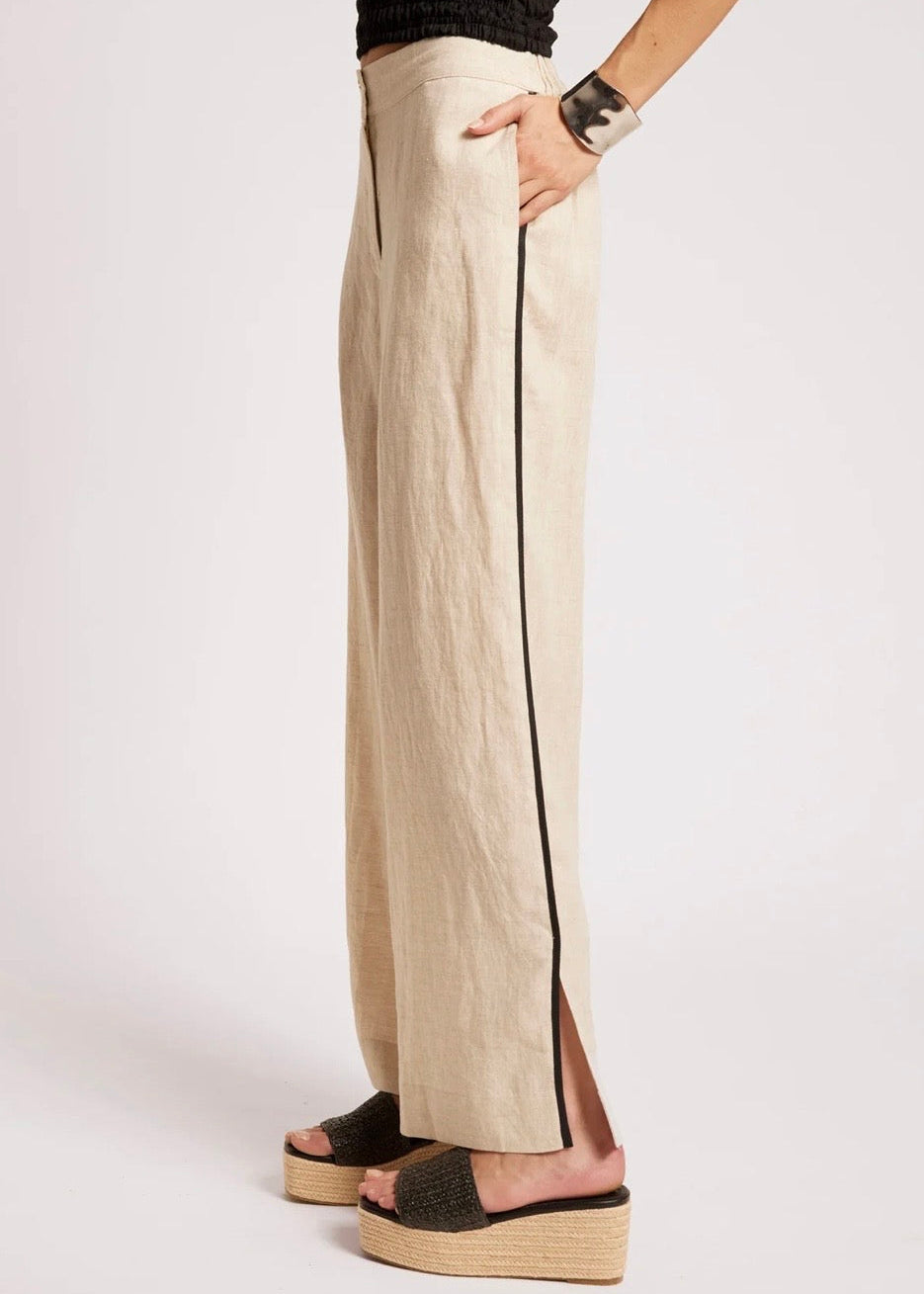 Maris Splice Pant ~ Tusk/Black