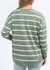 Farrah Stripe Long Sleeve ~ Sage