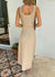 Venice Knit Dress ~ Natural
