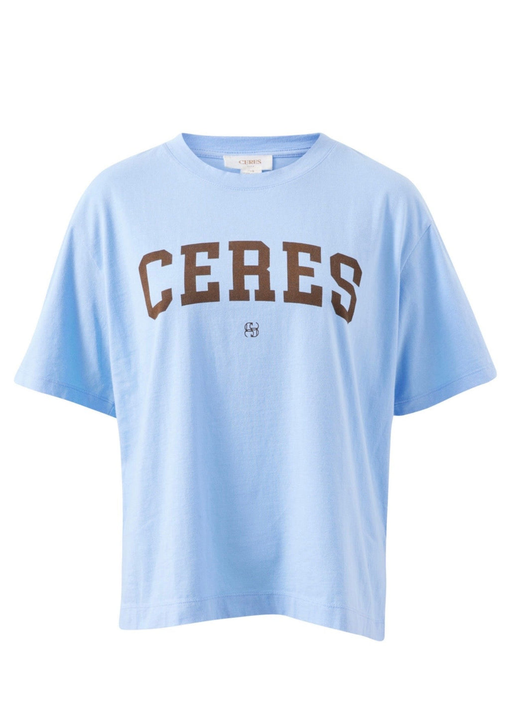 Stevie Slouchy Tee ~ Powder Blue