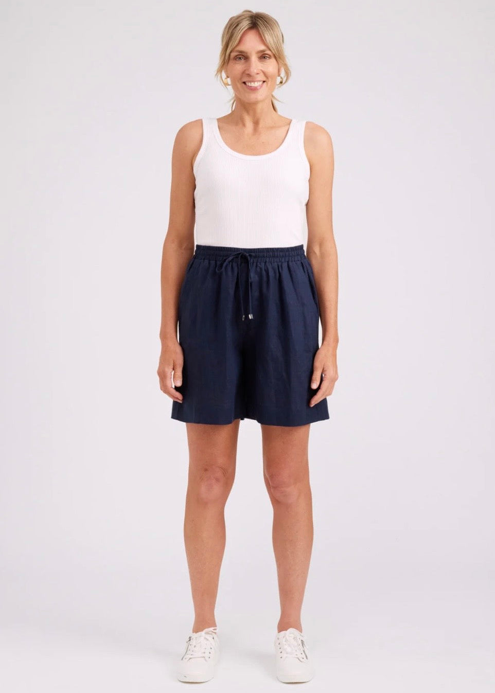 Studio Bermuda Short ~ Navy