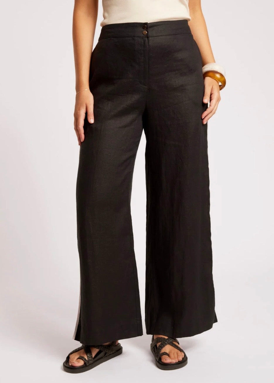 Maris Splice Pant ~ Black/Tusk