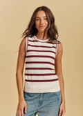 Layla Knit Tank ~ Stripe