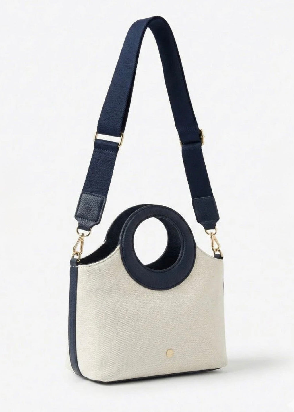 Candice Bag ~ White/Navy