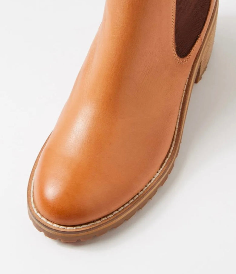 Biscoti Boot ~ Dk Tan