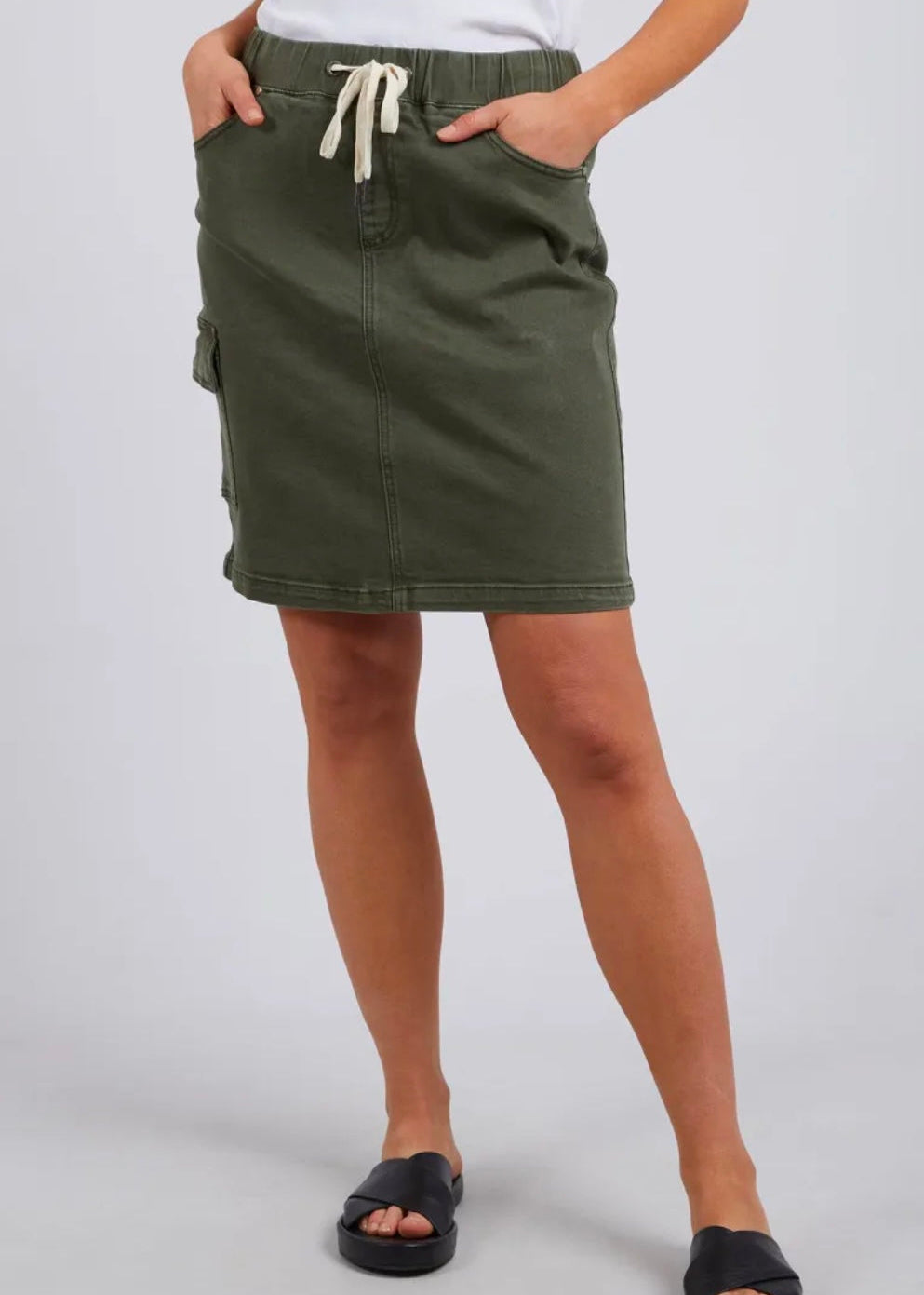 Rio Cargo Skirt ~ Khaki
