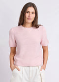 Blair Short Sleeve Knit ~ Pink