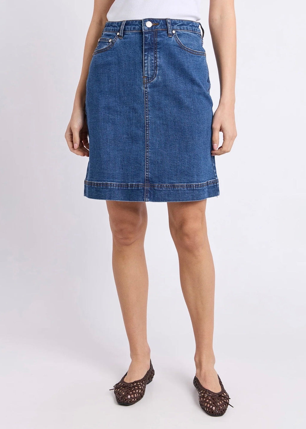 Bower Skirt ~ Denim