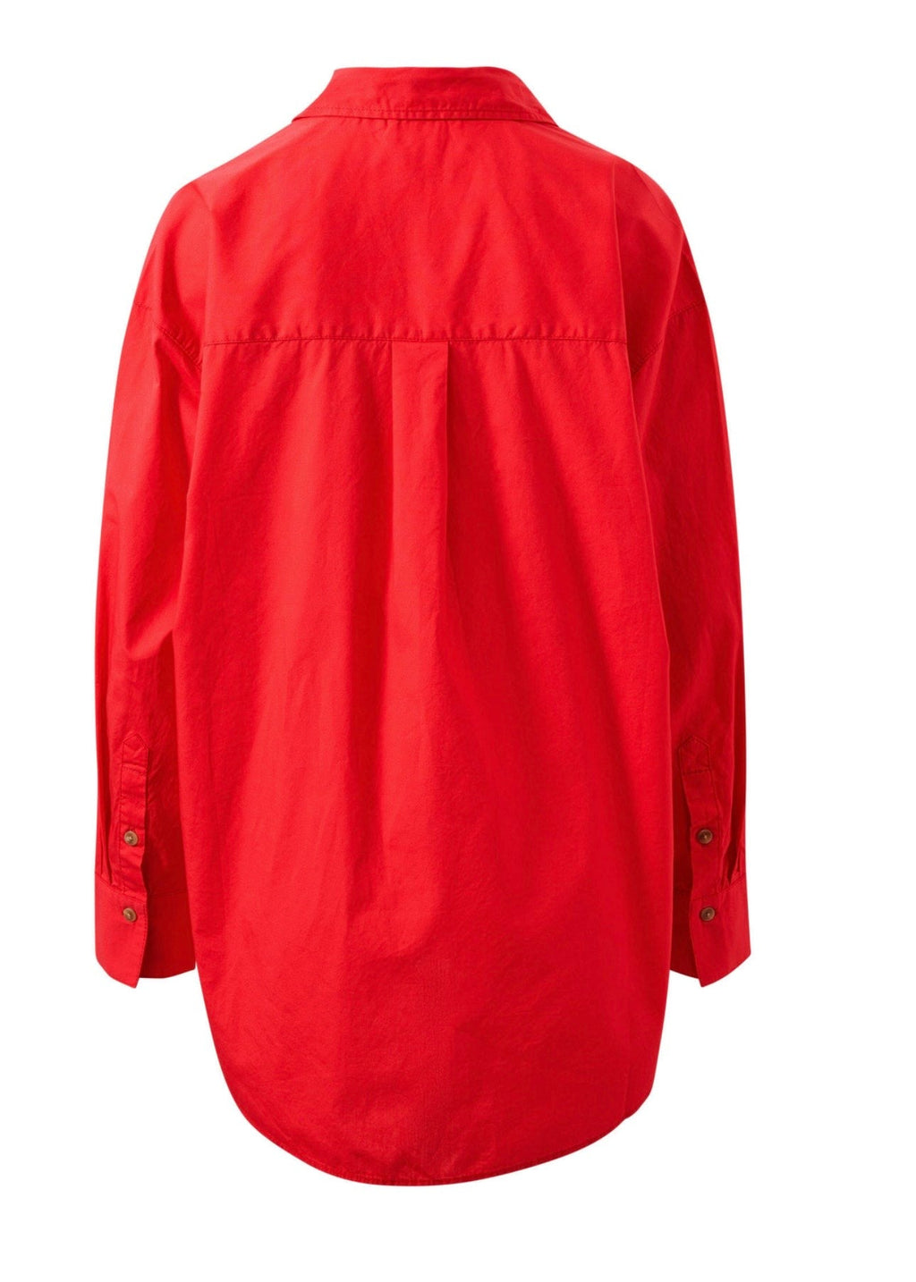 Peta Oversized Shirt ~ Heritage Red