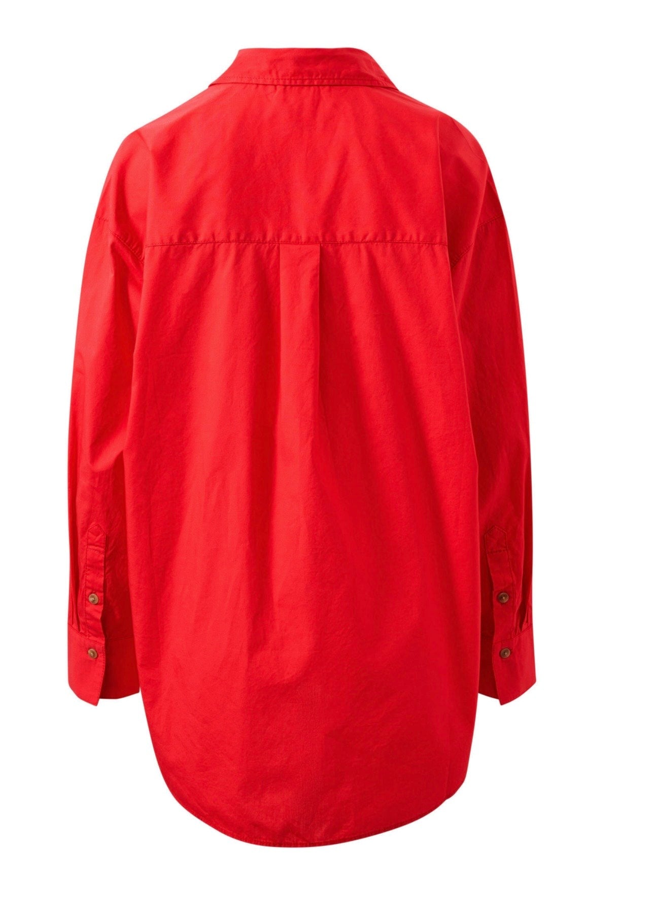 Peta Oversized Shirt ~ Heritage Red