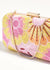 Calypso Floral Woven Clutch ~ Multi